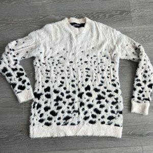 Heimish Black and Ivory 1X Sweater. Never worn.